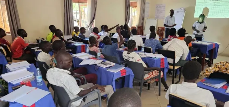 Training Community Health Extension Workers (CHEWs) in Napak District · View 1