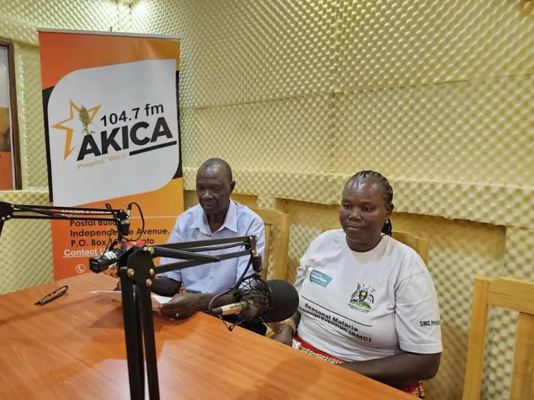 Radio sensitization on a polio campaign
