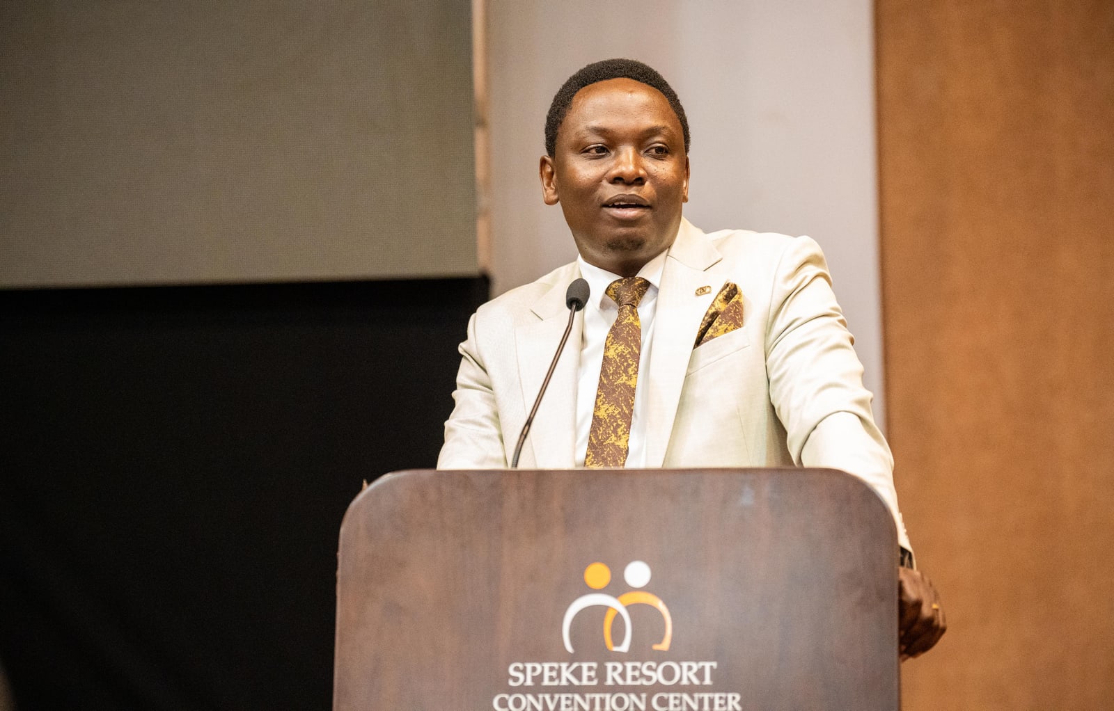 Dr. Richard Kabanda during his engagement with SFPHEU members at the Annual General Meeting on 16 October 2026.